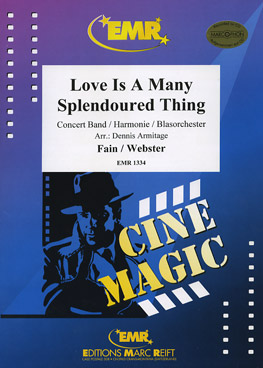 Musiknoten Love is a Many Splendoured Thing, Fain- Webster/Armitage