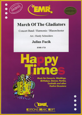 Musiknoten March Of The Gladiators, Fucik