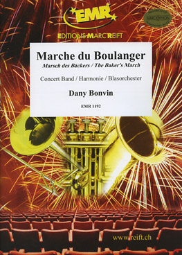 Musiknoten Marsch des Bäckers, Dany Bonvin