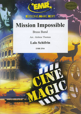 Musiknoten Mission Impossible, Lalo Schifrin/Jerome Thomas - Brass Band