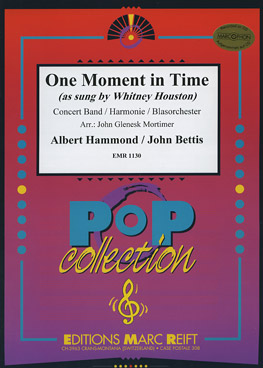 Musiknoten One Moment In Time, Hammond/Bettis/John Glenesk Mortimer