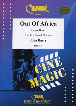 Musiknoten Out Of Africa, John Barry//John Glenesk Mortimer - Brass Band