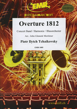 Musiknoten Overture 1812, Tchaikowsky/Mortimer