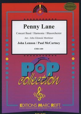 Musiknoten Penny Lane, Lennon/McCartney/Mortimer
