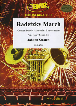 Musiknoten Radetzky March, Strauss/Schneiders