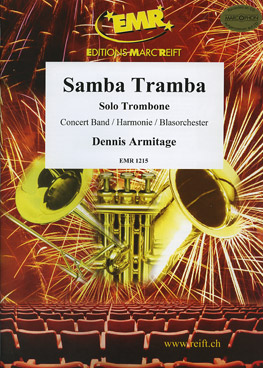 Musiknoten Samba Tramba, Trombone Solo, Armitage