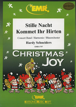Musiknoten Stille Nacht/Kommet Ihr Hirten (mit Chor), Schneiders