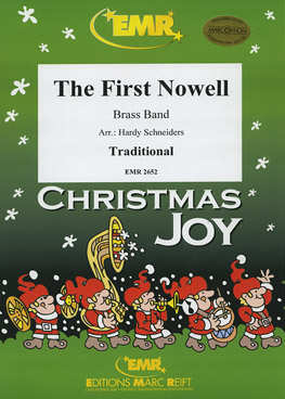 Musiknoten The First Nowell, Hardy Schneiders - Brass Band