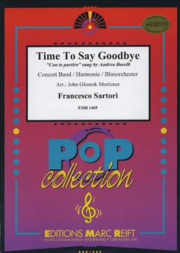 Musiknoten Time to Say Goodbye, Sartori- Bocelli/John Glenesk Mortimer