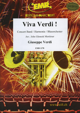 Musiknoten Viva Verdi, Verdi, Mortimer