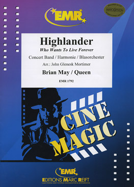 Musiknoten Who Wants To Live Forever (Highlander), May/Mortimer