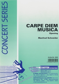 Musiknoten Carpe Diem Musica, Schneider