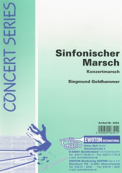 Musiknoten Sinfonischer Marsch, Goldhammer