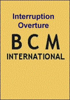 Musiknoten Interruption Overture, Stevem Bryant