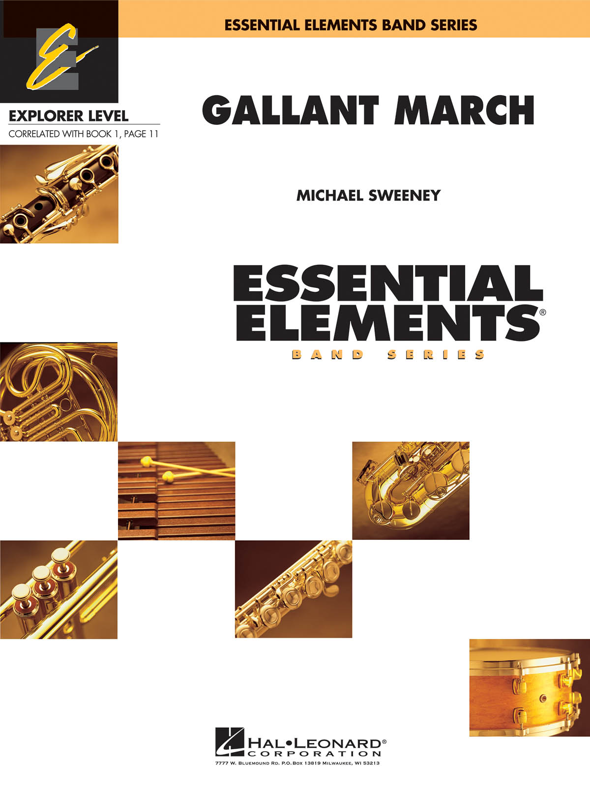 Musiknoten Gallant March, Sweeney