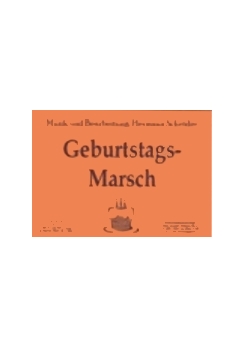 Musiknoten Geburtstags-Marsch, Schröder