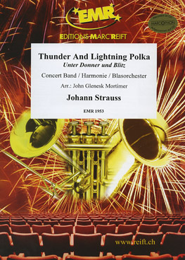 Musiknoten Thunder and Lightning Polka, Johann Strauss/Mortimer