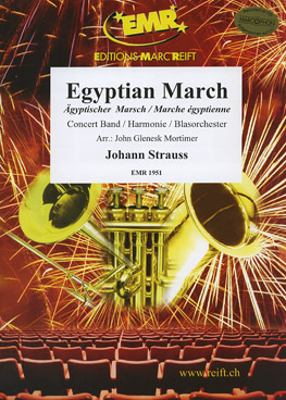 Musiknoten Egyptian March, Johann Strauss/Mortimer