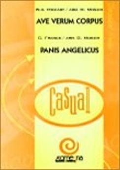 Musiknoten Ave Verum Corpus/Panis Angelicus, Mozart/Frank, Moser
