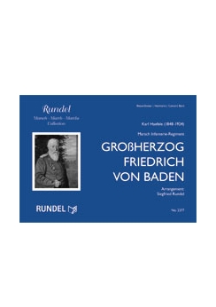 Musiknoten Grossherzog Friedrich von Baden, Haefele/Rundel