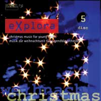 Musiknoten Explora disc 5, Christmas - CD