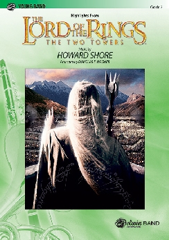 Musiknoten The Lord of the Rings, The Two Towers, Shore/Douglas E. Wagner