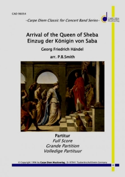 Musiknoten Arrival of the Queen of Sheba, G.F.Händel, P.B. Smith