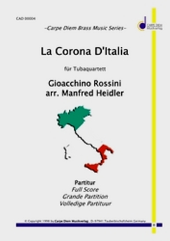 Musiknoten La Corona D'Italia, Rossini/Heidler