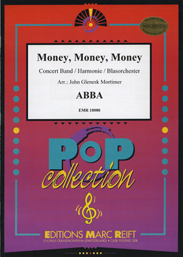 Musiknoten Money, Money, Money, ABBA/Mortimer