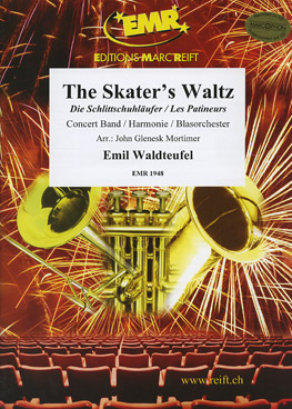 Musiknoten Die Schlittschuhläufer (The Skater's Waltz), Waldteufel/Mortimer
