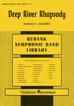 Musiknoten Deep River Rhapsody, Walters