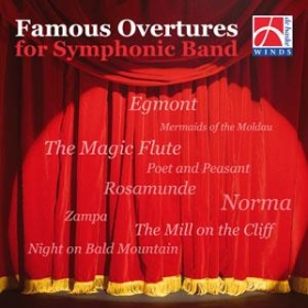 Musiknoten Famous Overtures for Symphonic Band - CD