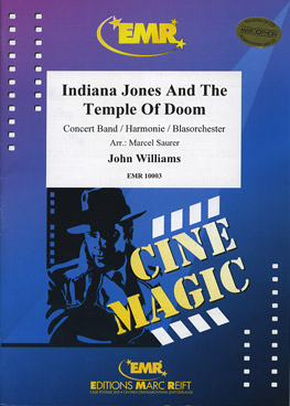 Musiknoten Indiana Jones and the Temple of Doom, Williams/Saurer