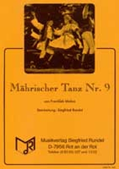 Musiknoten Mährischer Tanz Nr. 9, Manas