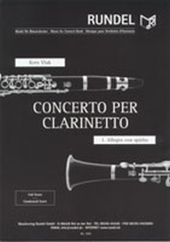 Musiknoten Concerto for Clarinetto e Banda (1) Allegro con spirito, Vlak
