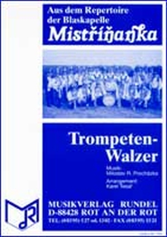 Musiknoten Trompeten Walzer, Prochazka/Tesar