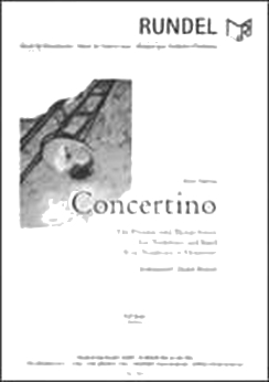 Musiknoten Concertino für Posaune, Sachse/Bittmar