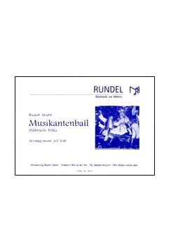 Musiknoten Musikantenball, Strubl/Volf