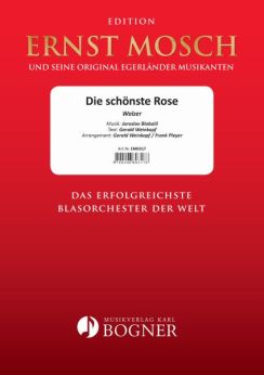 Musiknoten Die schönste Rose, Blabolil/Weinkopf/Pleyer