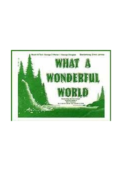Musiknoten What a Wonderful World, Armstrong/Jahreis