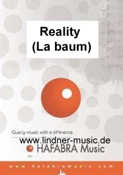 Musiknoten Reality (La baum), Cosma/Smeets