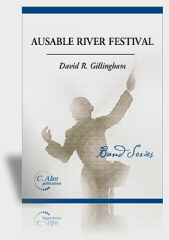 Musiknoten AuSable River Festival, Gillingham