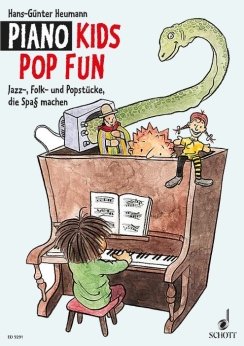 Musiknoten Piano Kids Pop Fun, Heumann