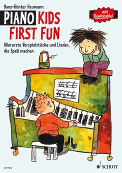 Musiknoten Piano Kids First Fun, Heumann