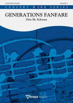 Musiknoten Generations Fanfare, Schwarz