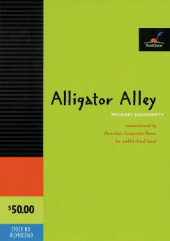 Musiknoten Alligator Alley, Daugherty