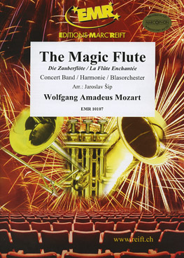 Musiknoten The Magic Flute, W.A.Mozart/Sip