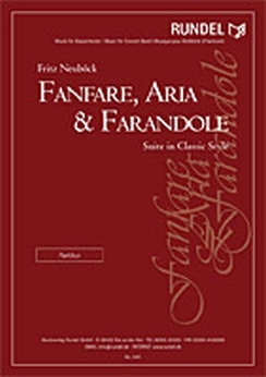 Musiknoten Fanfare, Aria & Farandole, Neuböck