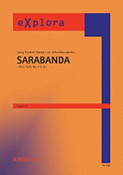 Musiknoten Sarabanda, Händel/Bösendorfer