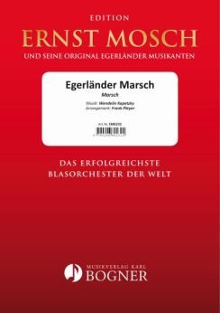 Musiknoten Egerländer Marsch, Kopetzky/Pleyer